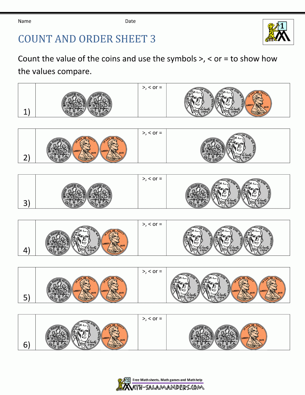 Money Worksheets Riset