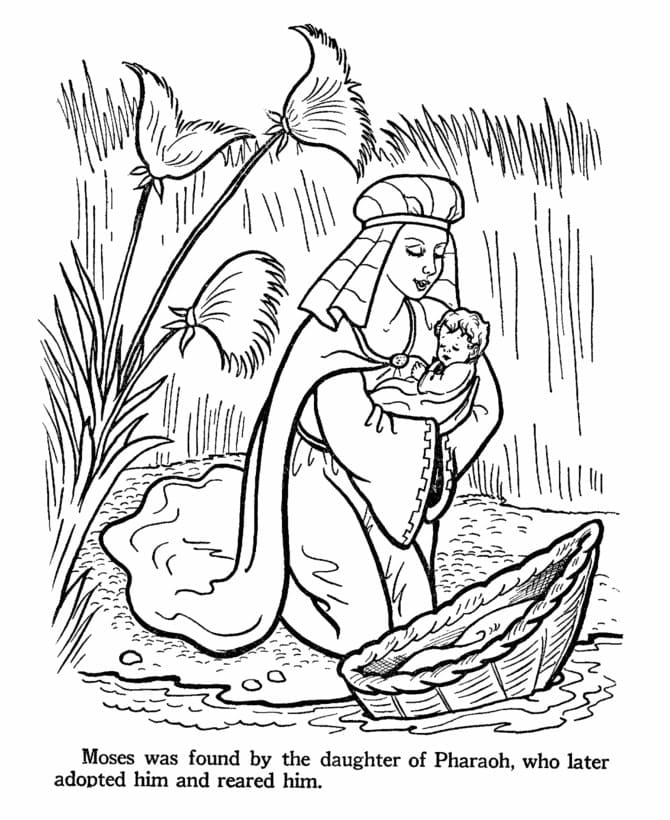 Bible Story Coloring Pages