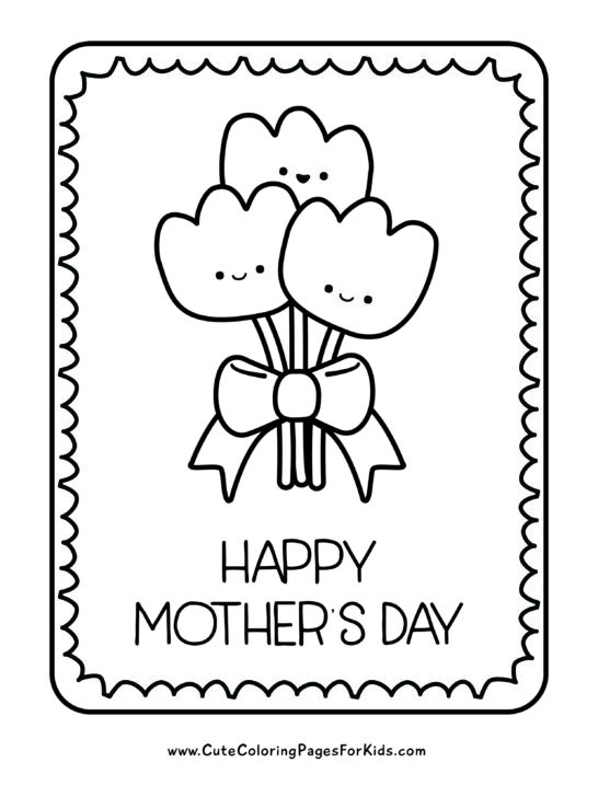 Mother 39 s Day Coloring Pages 13 Free Printables Cute Coloring Pages 