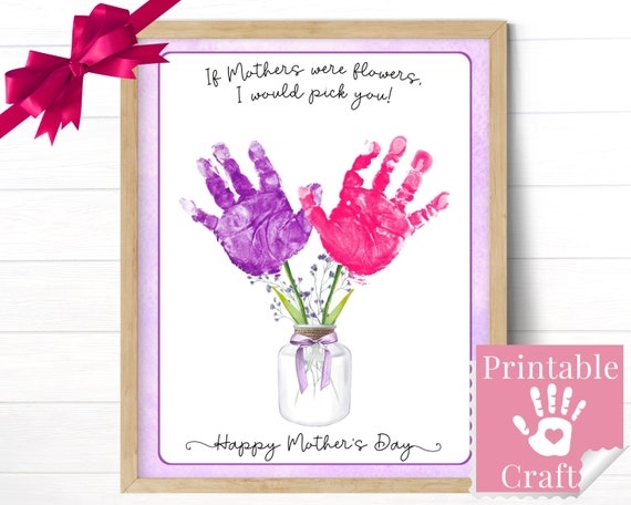 Mothers Day Crafts For Kids Printable Preschool Gift For Mom Etsy