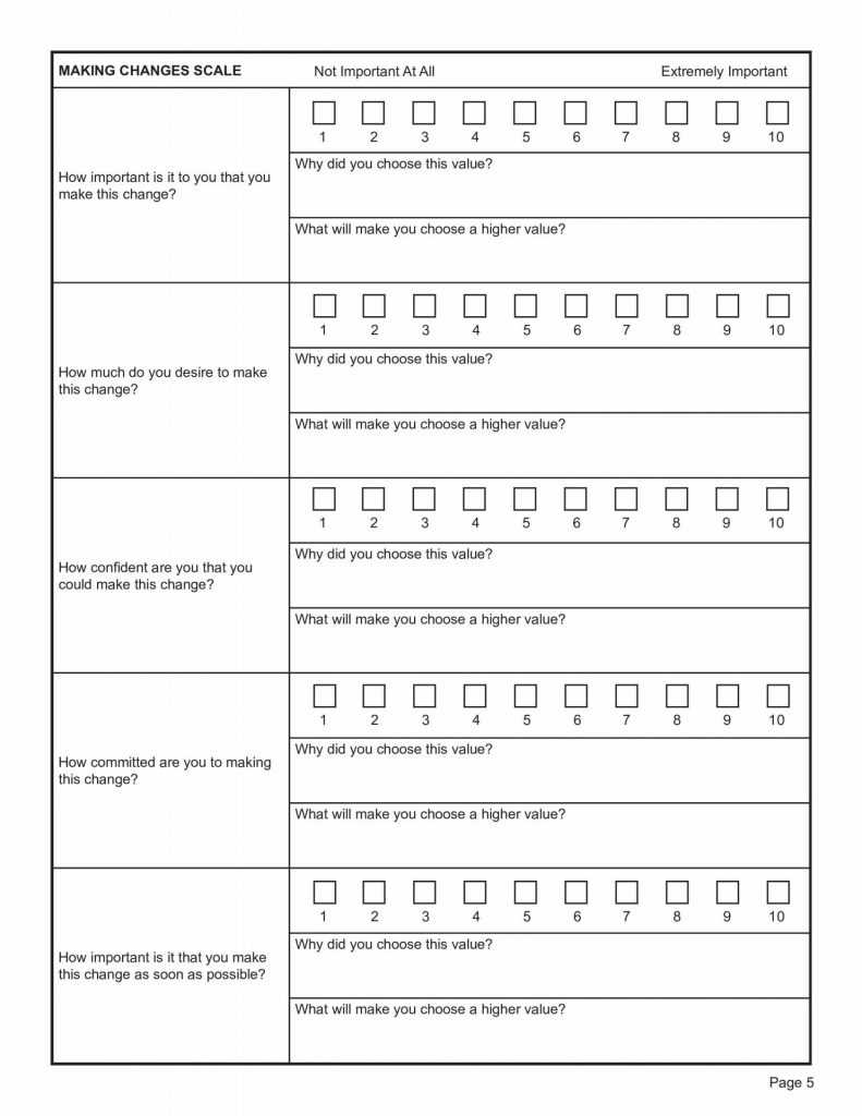 Motivational Interview Special Education Worksheets Library