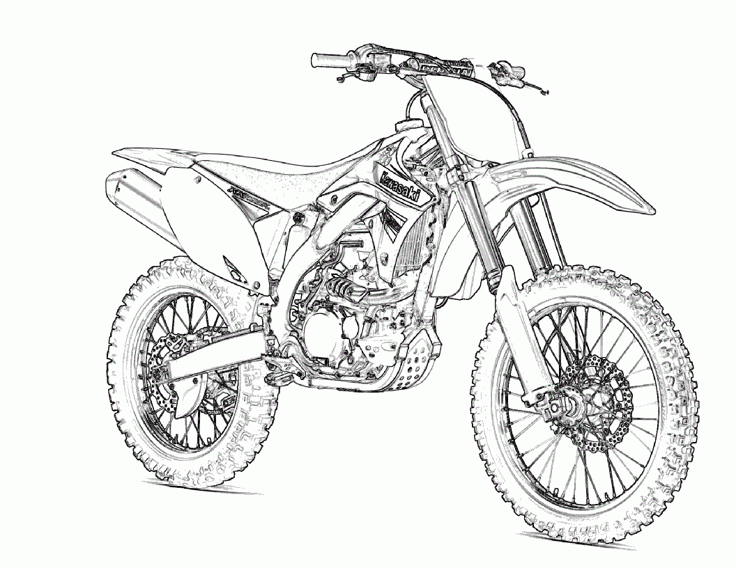 Motorbike Colouring Pages Printable At Vanclayblog Blog