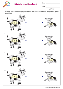 MULTIPLICATION ACTIVITY Math Sharpeners