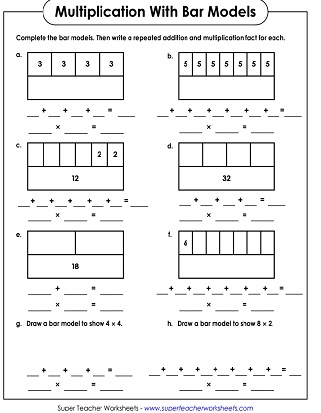 Multiplication Arrays And Repeated Addition Worksheets Math Monks 