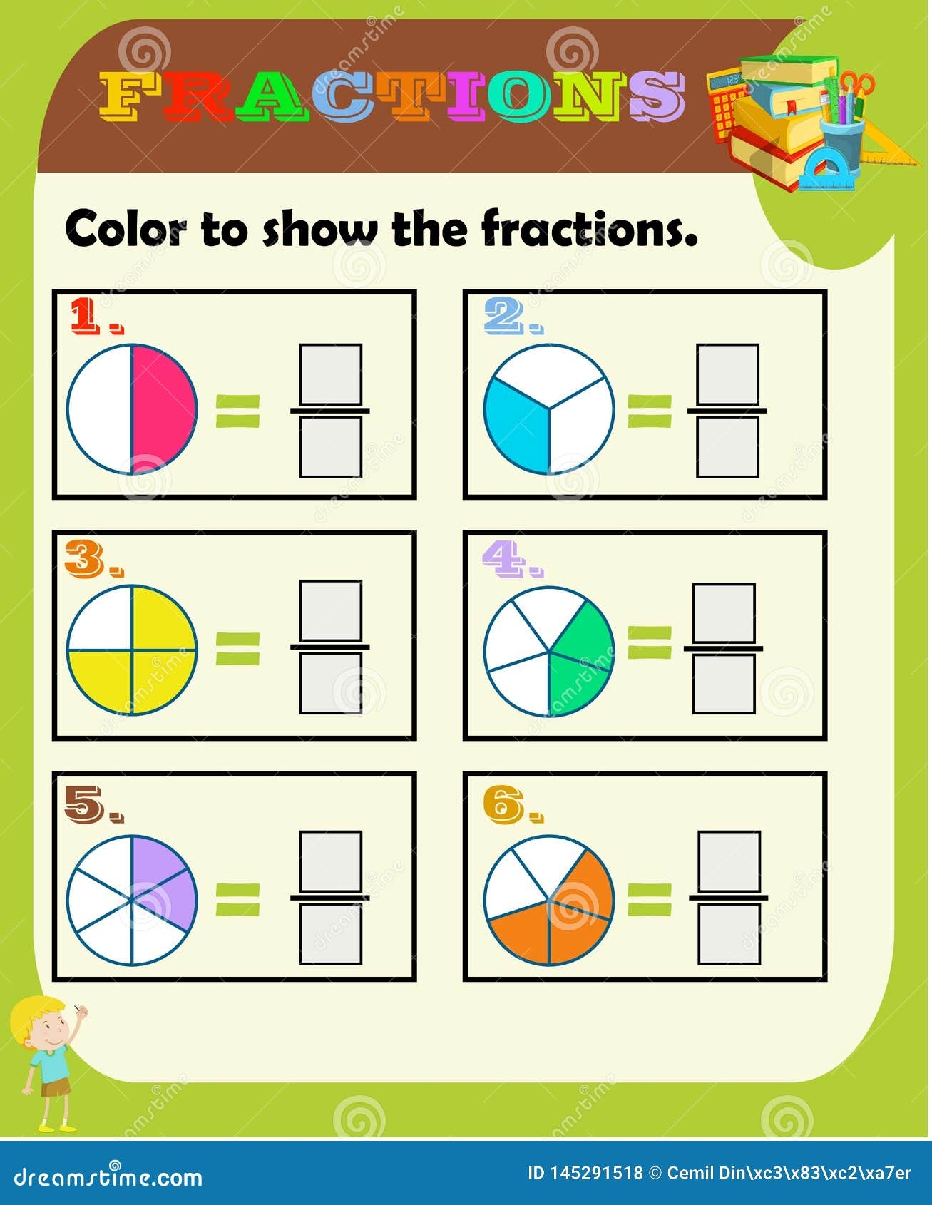 Multiplying Non Unit Fractions Math Worksheets SplashLearn