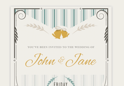 adobe illustrator invitation templates