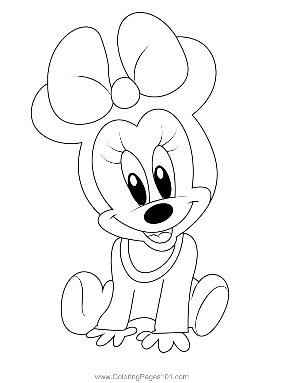 Coloring Pages Minnie
