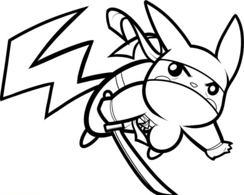 Ninja Coloring Pages Free Printable Coloring Home