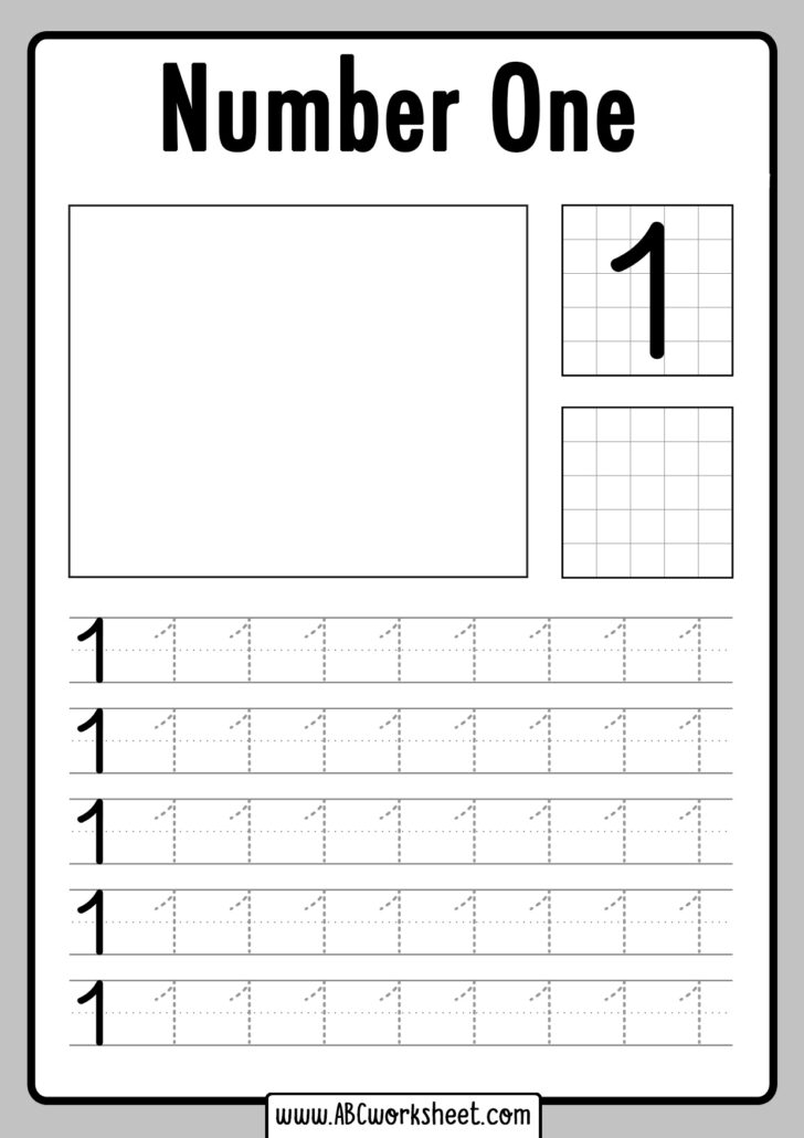 Number 1 10 Tracing Worksheets Tracing Worksheets