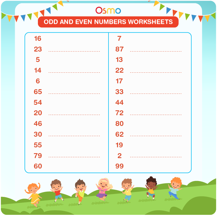odd or even function worksheets