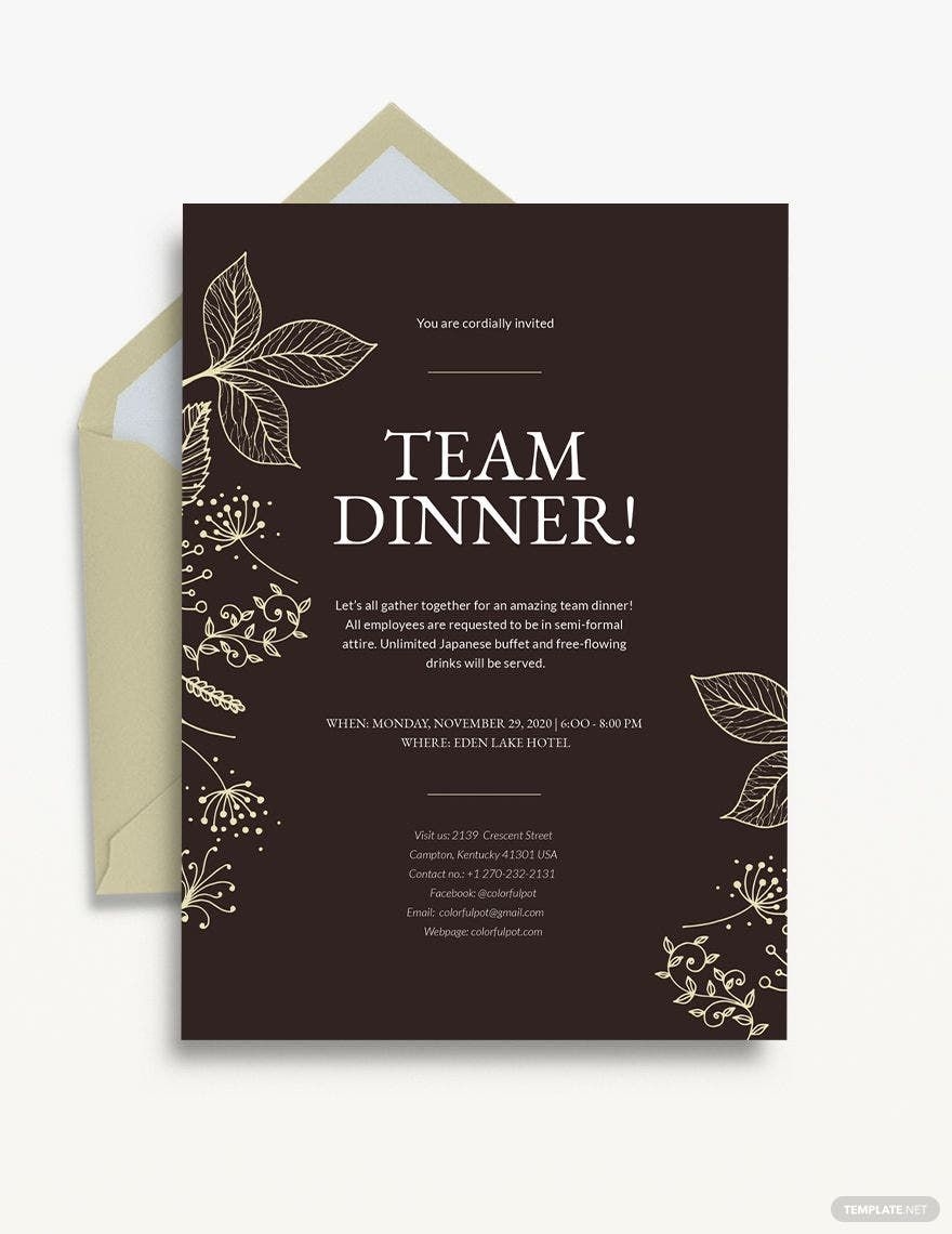 google docs template invitation