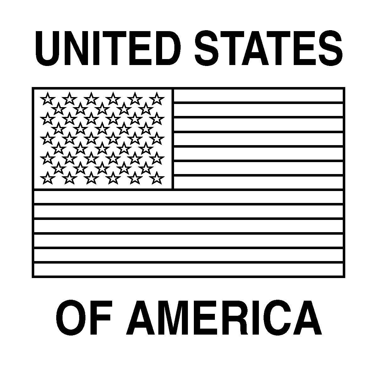Online Coloring Pages Coloring Page USA Flag USA Download Print 