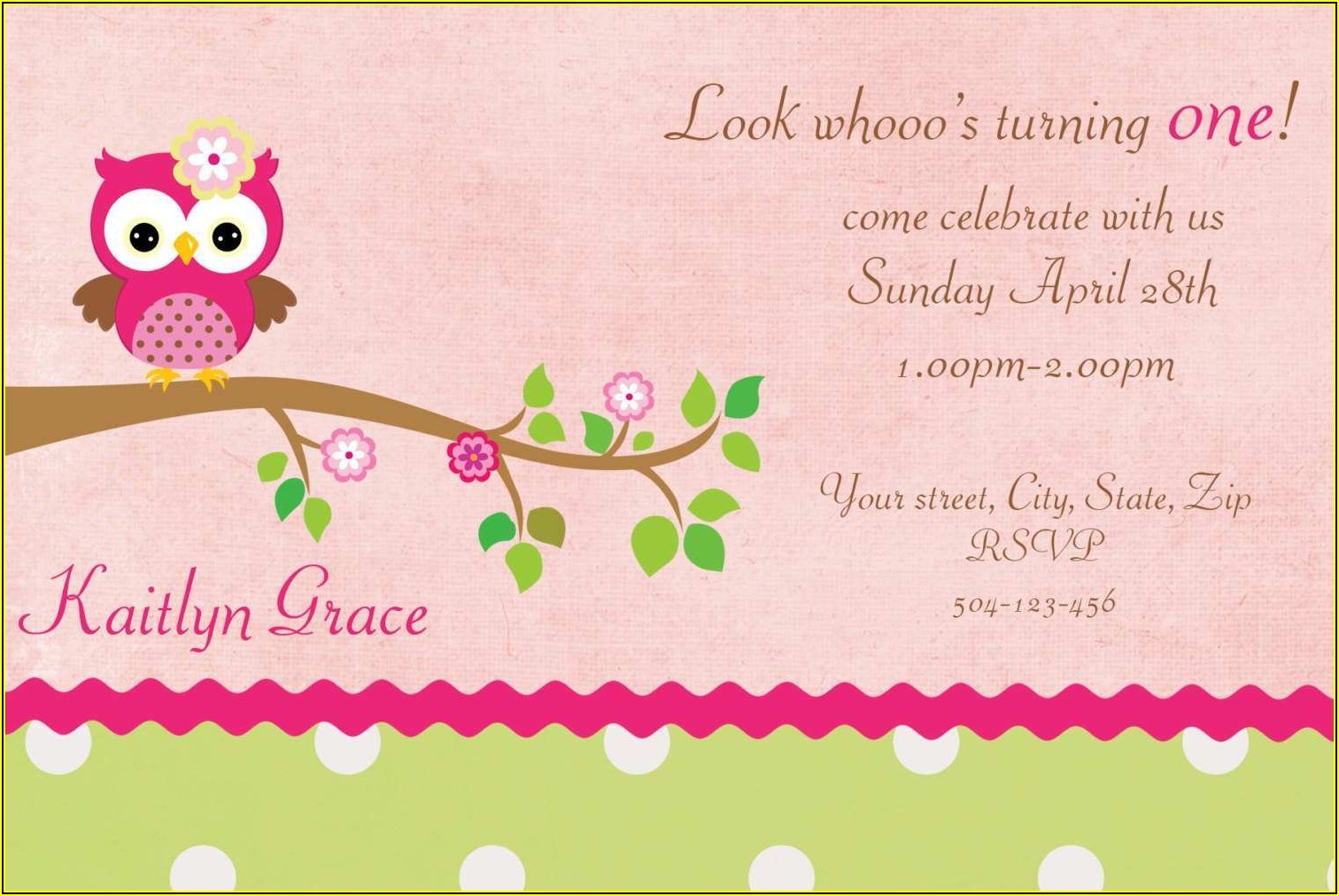 3x5 invitation template