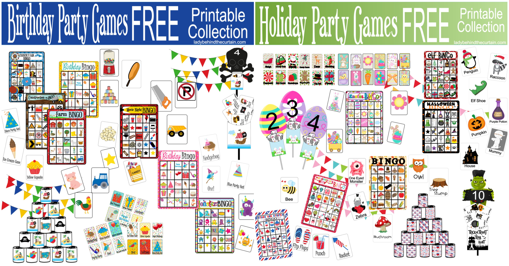 printable group games for kids