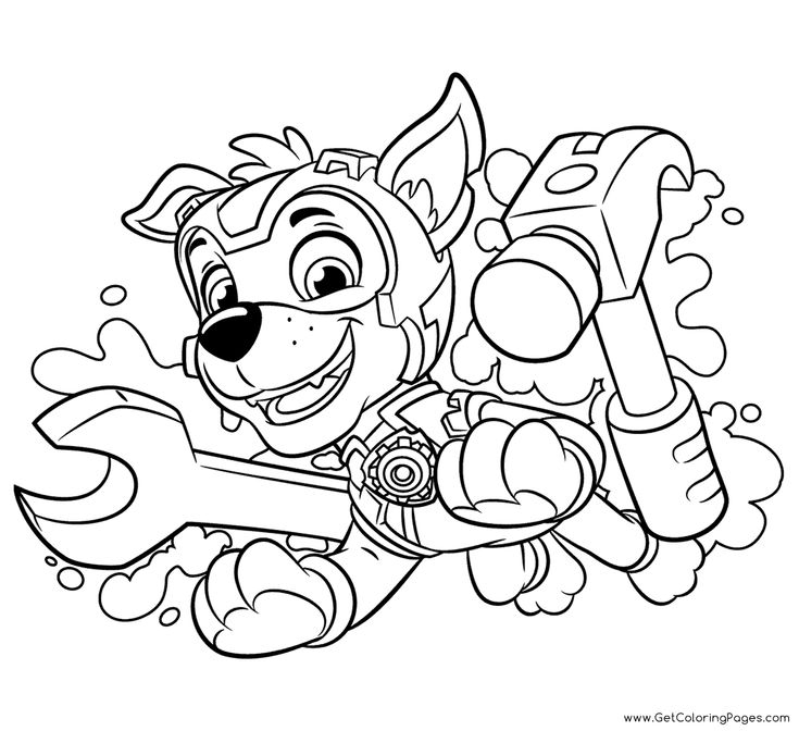 Paw Patrol Mighty Pups Coloring Pages Coloring Pages For Kids And