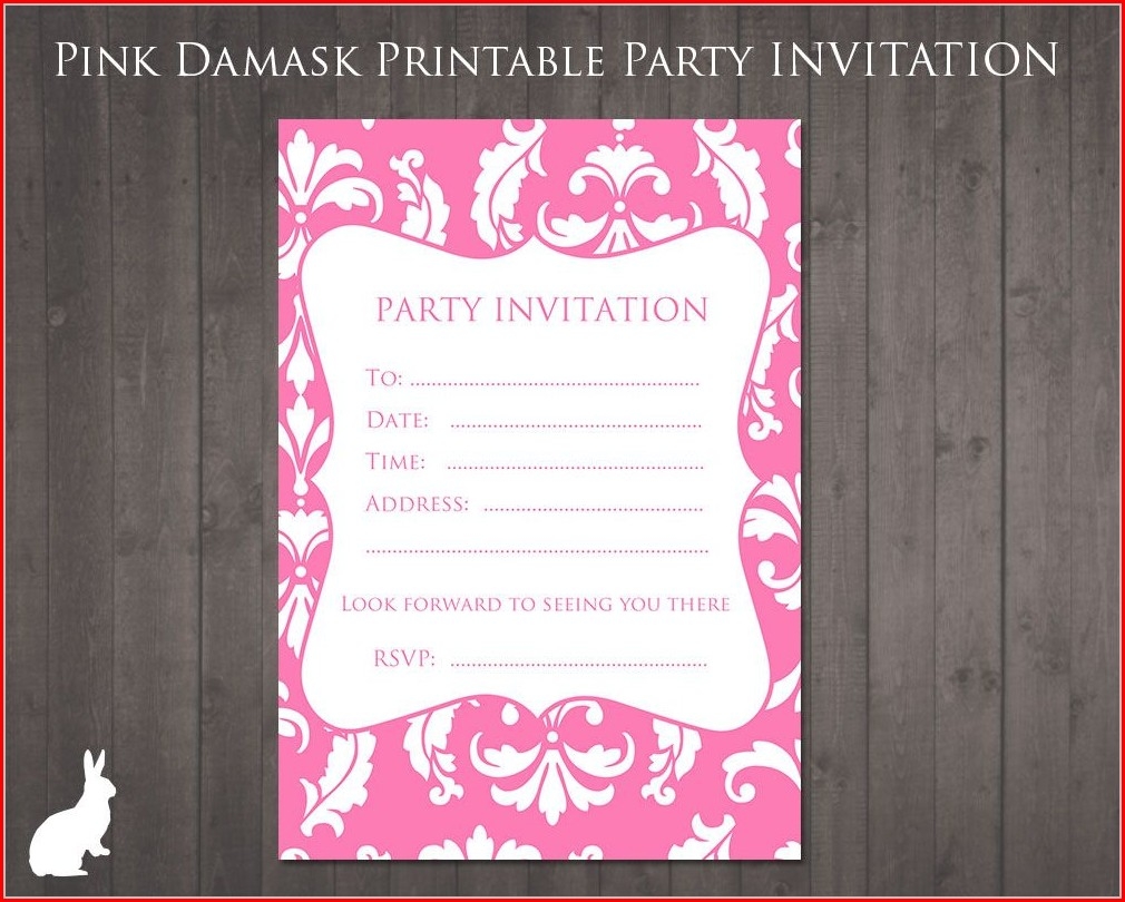 13th birthday invitation templates
