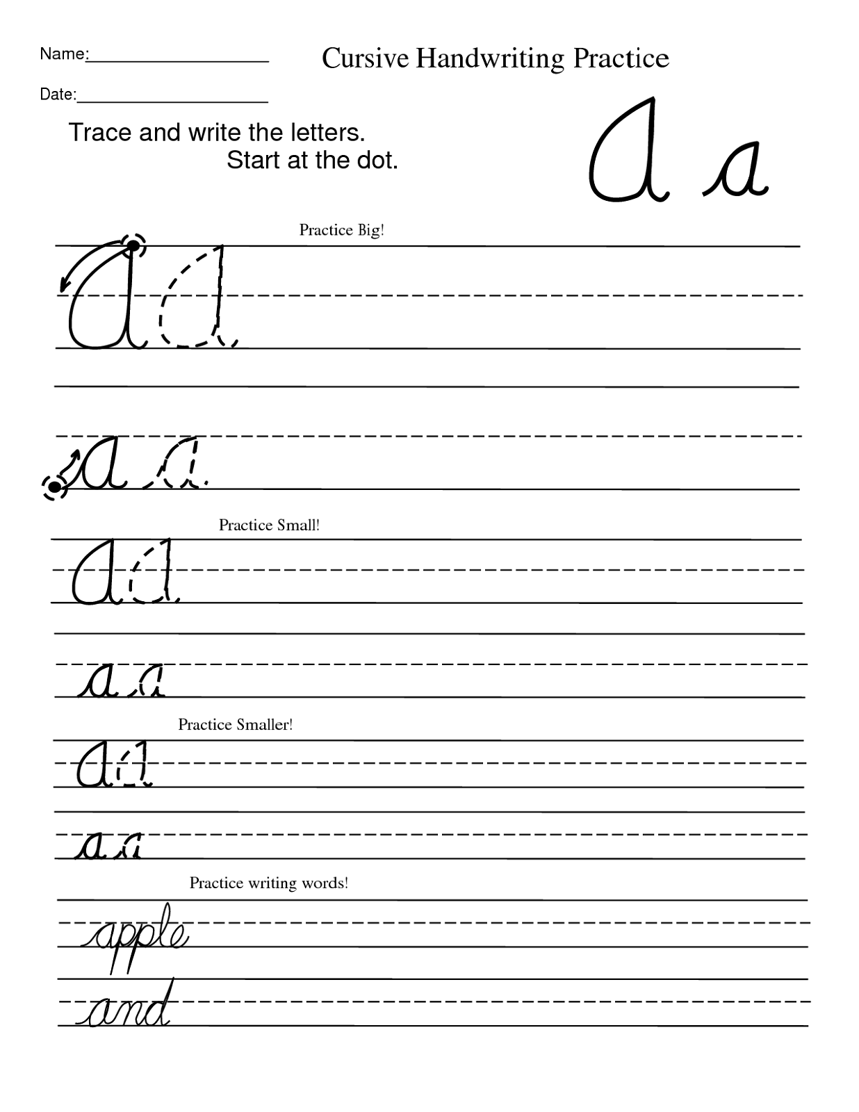 Penmanship Worksheets Printable Activity Shelter