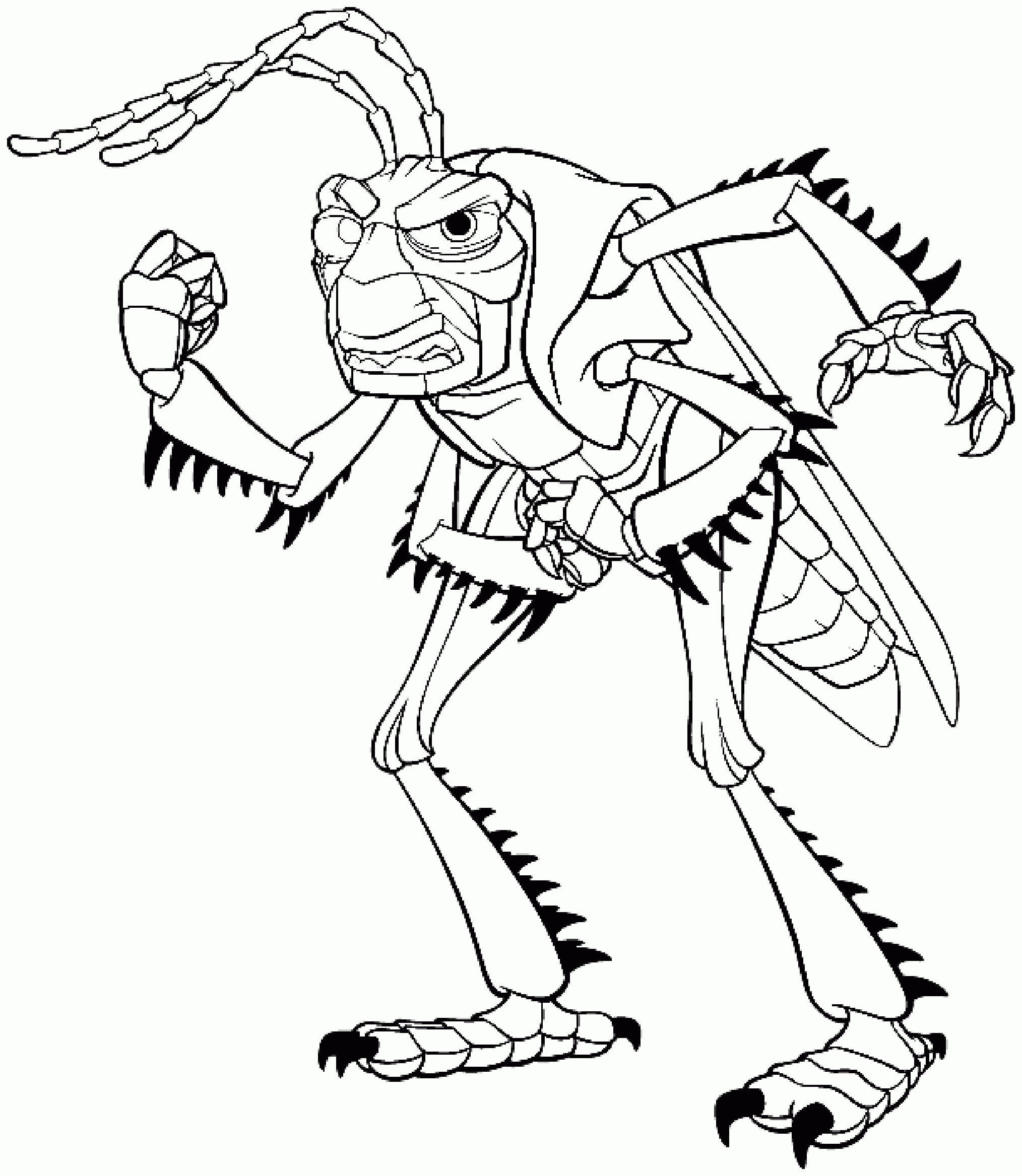 Pill Bug Coloring Page Coloring Coloring Pages