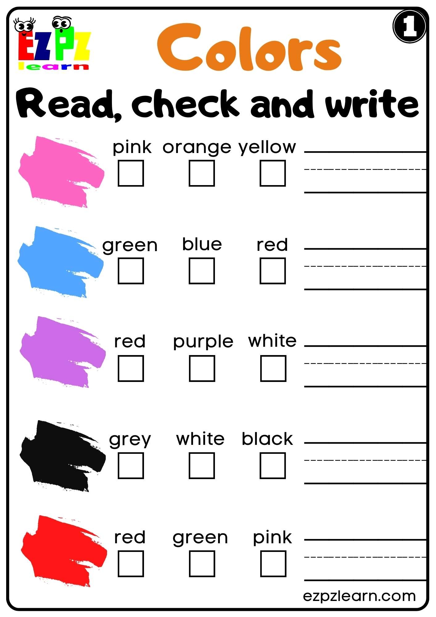 read worksheets