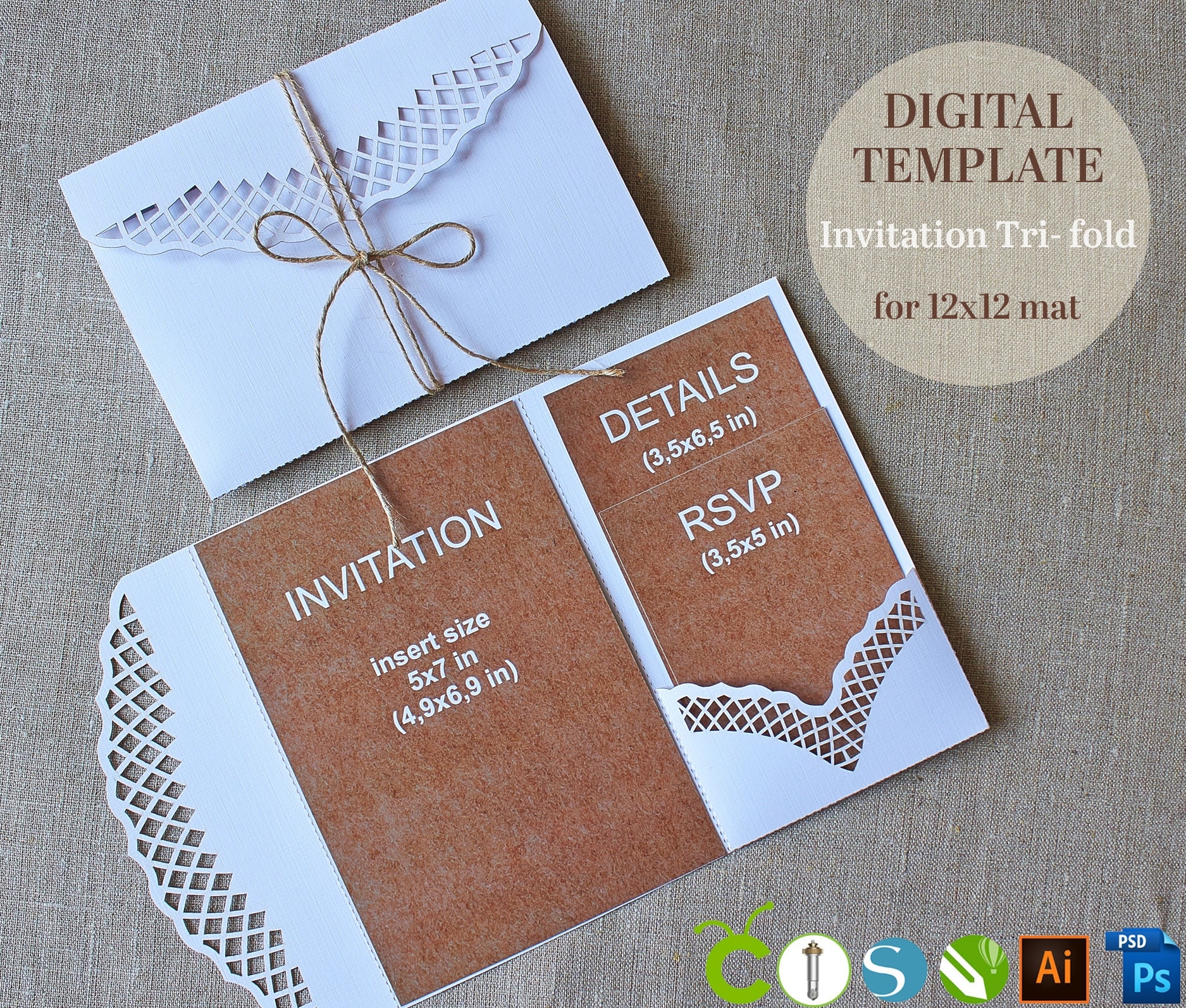 Pocket Invitation Template
