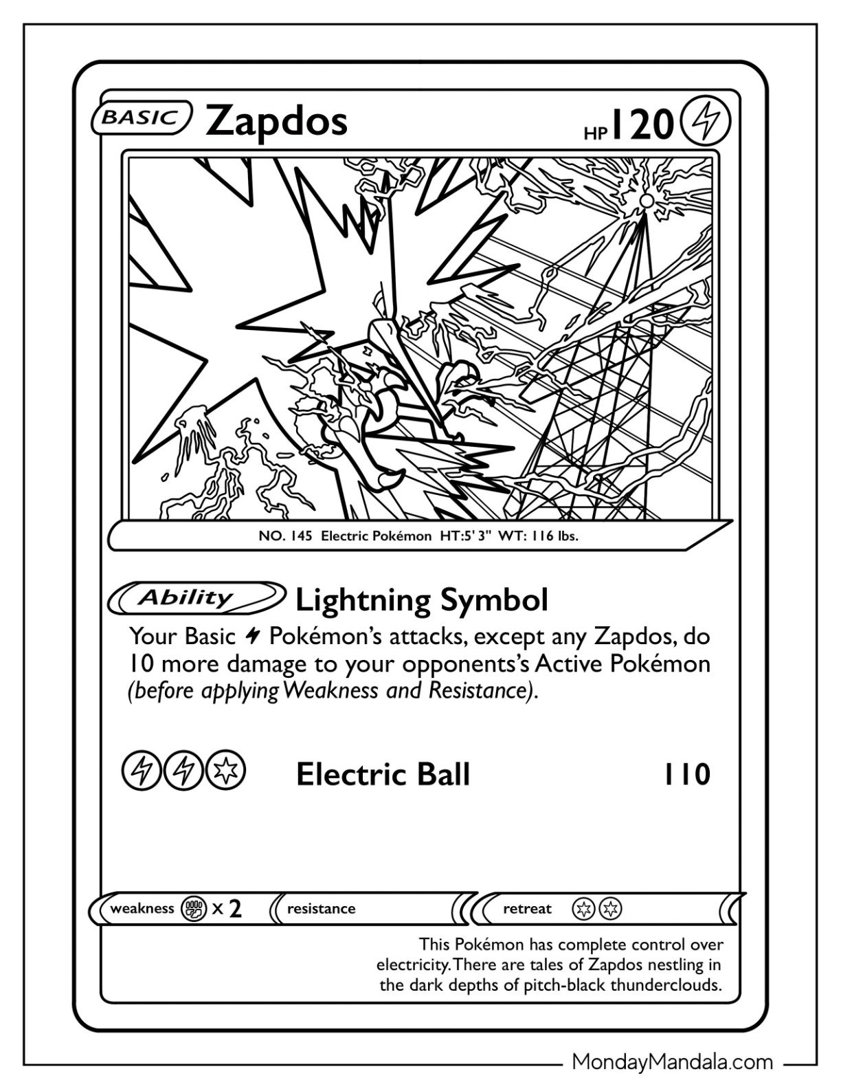 Coloring Pages Of Pokemon Cards