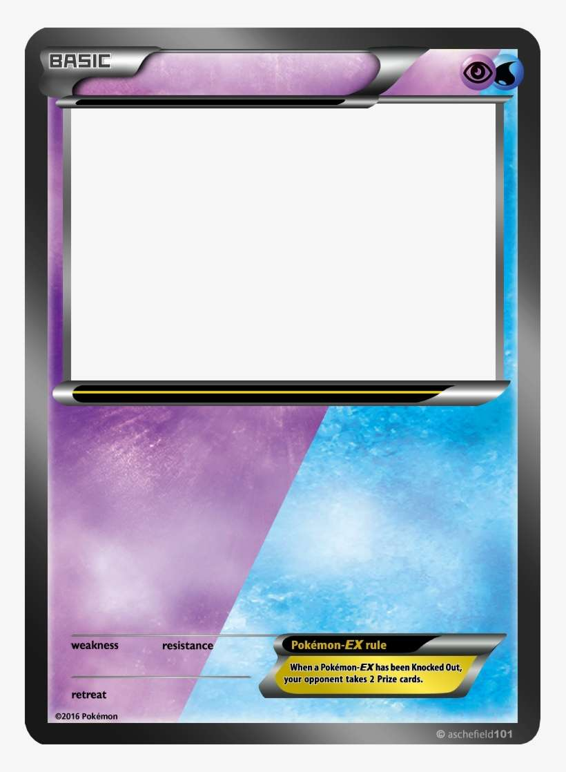 pokemon card template printable pdf