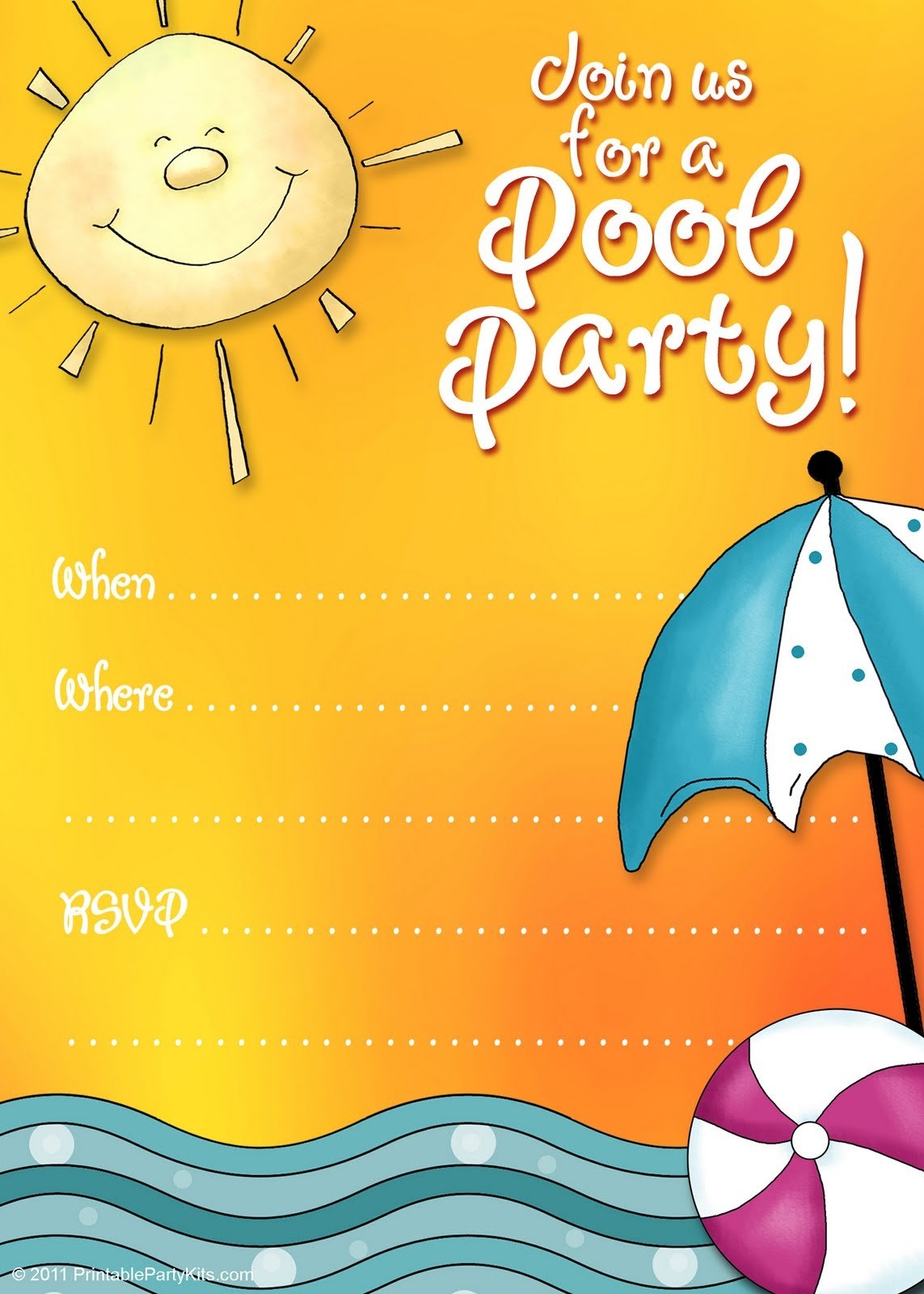 16th birthday party invitations templates free