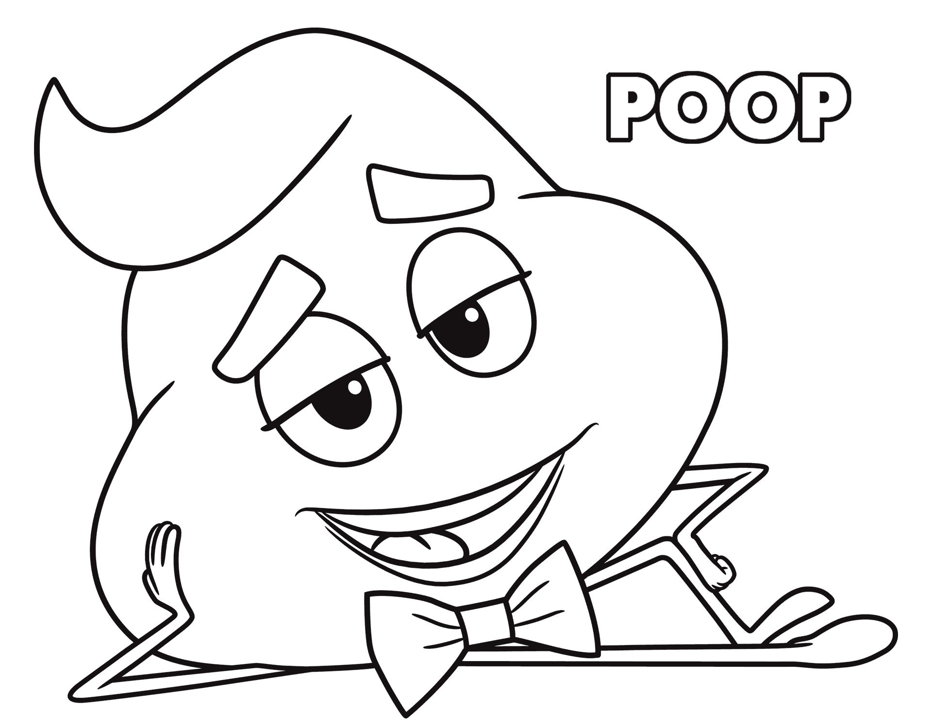 Poop Coloring Pages Coloring Nation