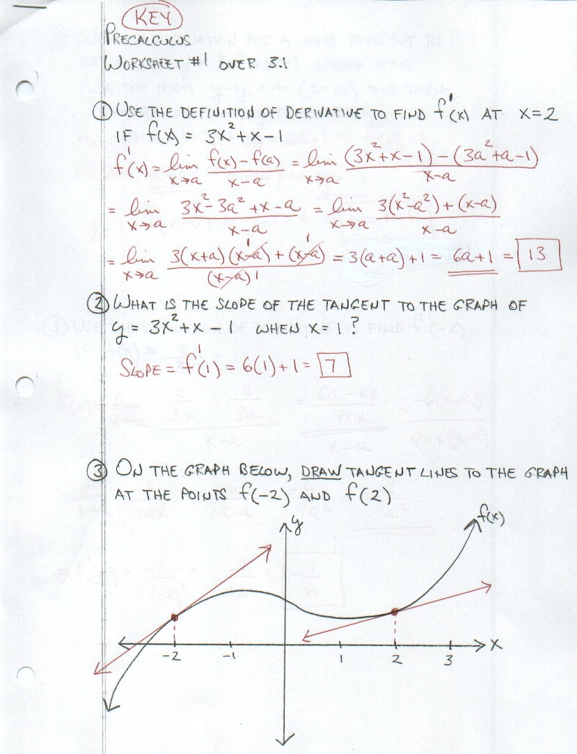 Precalculus Worksheet 3 1 Worksheets Library
