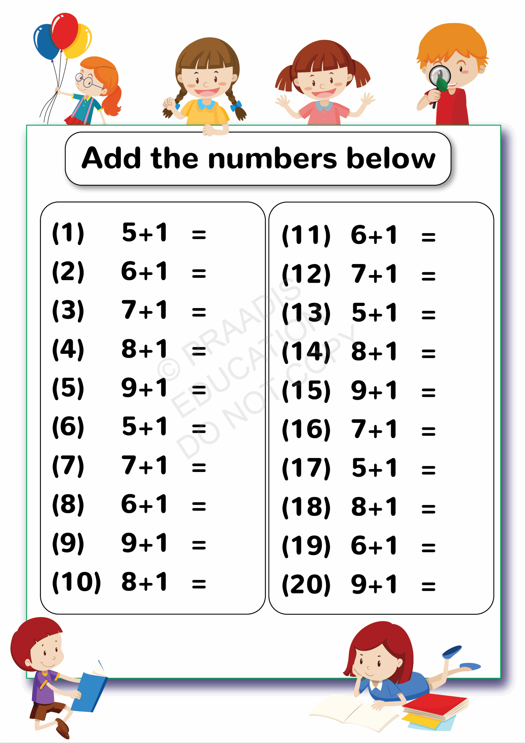 Preschool Math Worksheets Free Printable PDF For Kids 44 OFF