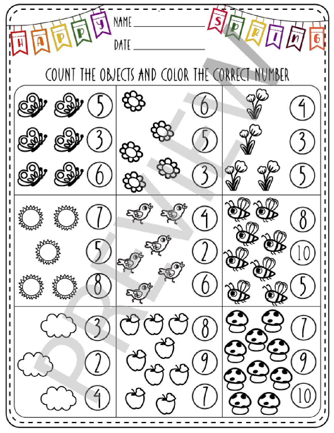 Preschool Math Worksheets Superstar Worksheets 51 OFF