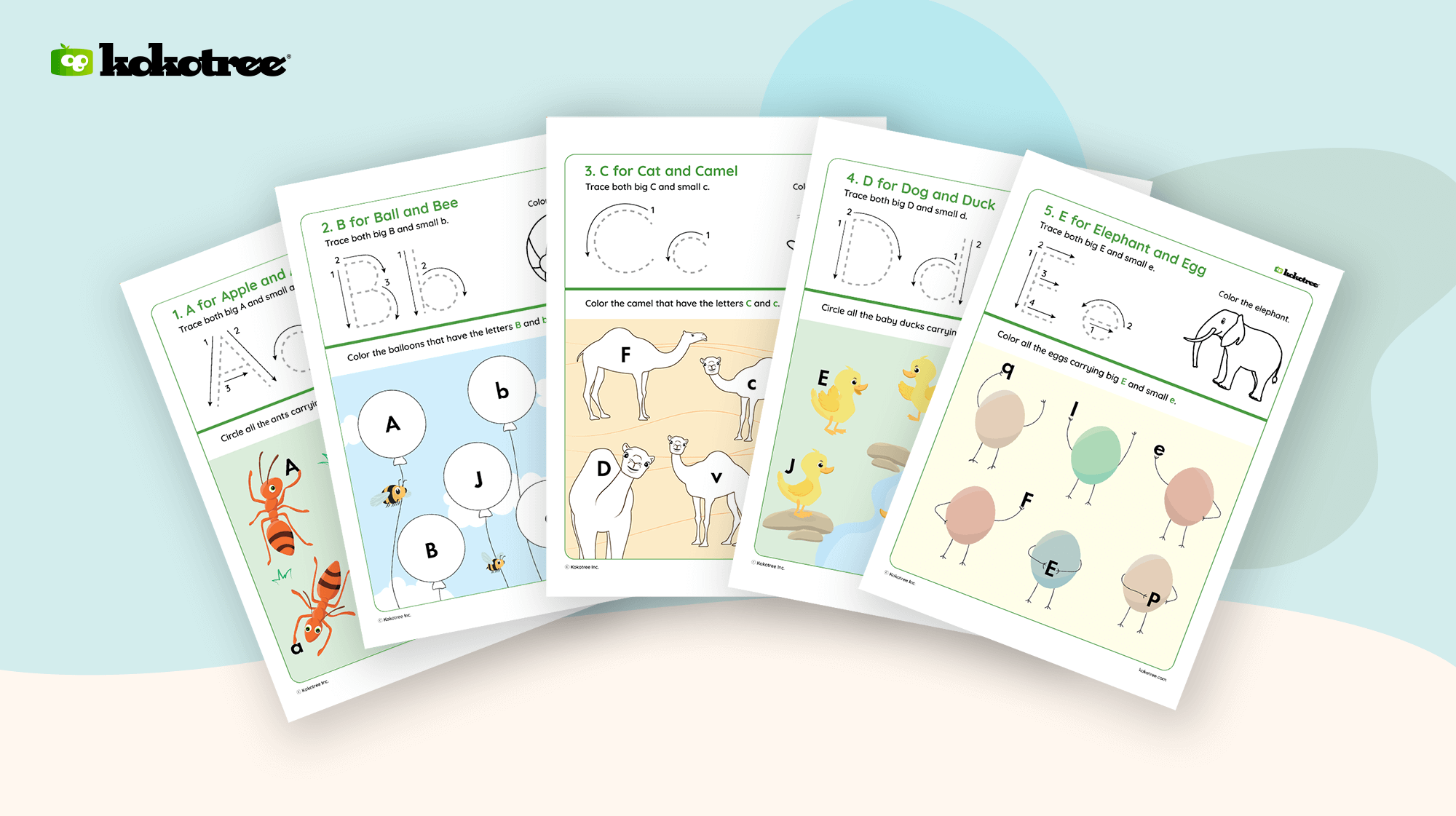 Preschool Worksheets Free Printable Download PDF Kokotree 