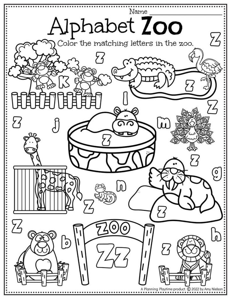 Preschool Zoo Activities Planning Playtime Preschool Worksheets 