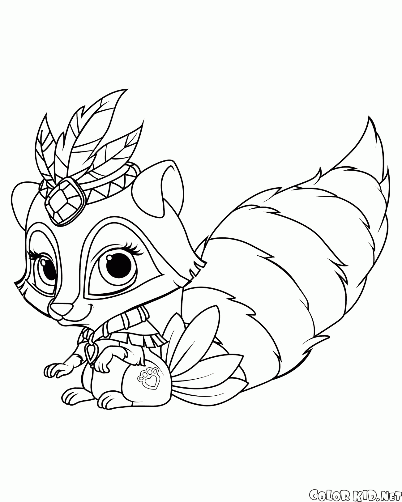 Princess Palace Pets Coloring Pages Coloring Home