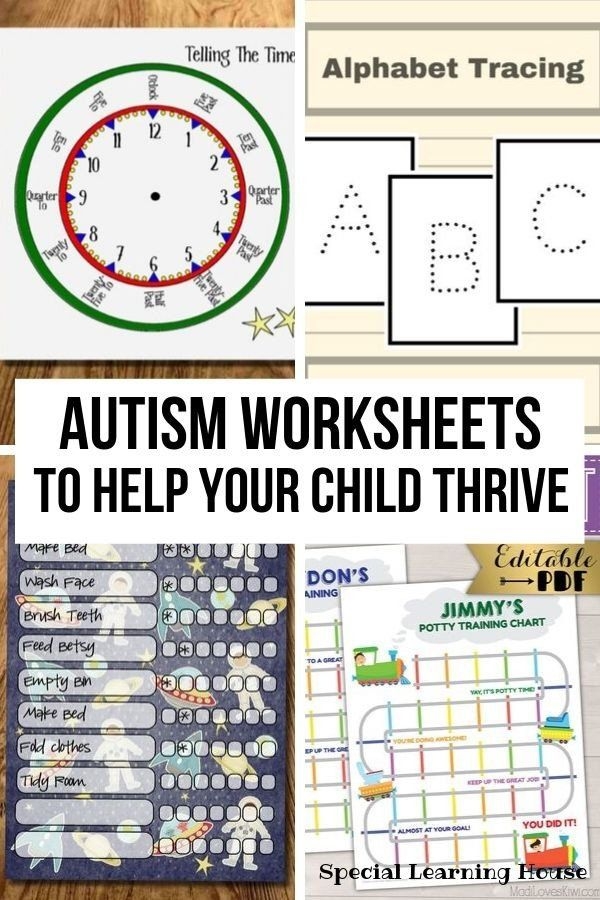 Printable Activities For Autistic Children Writing Free Thomas A Thorsen