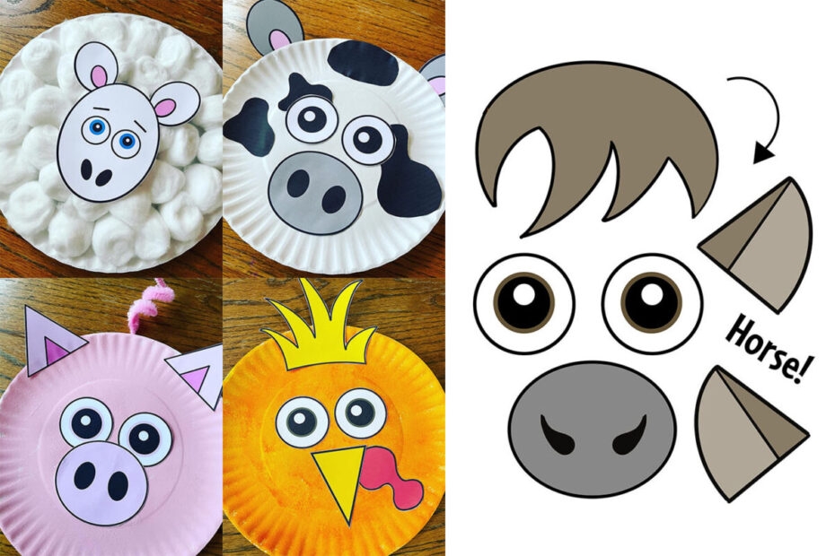 Printable Animal Crafts For Preschool The Hollydog Blog