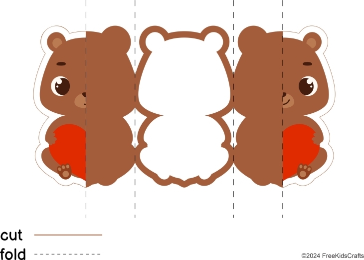Printable Animal Valentine Cards