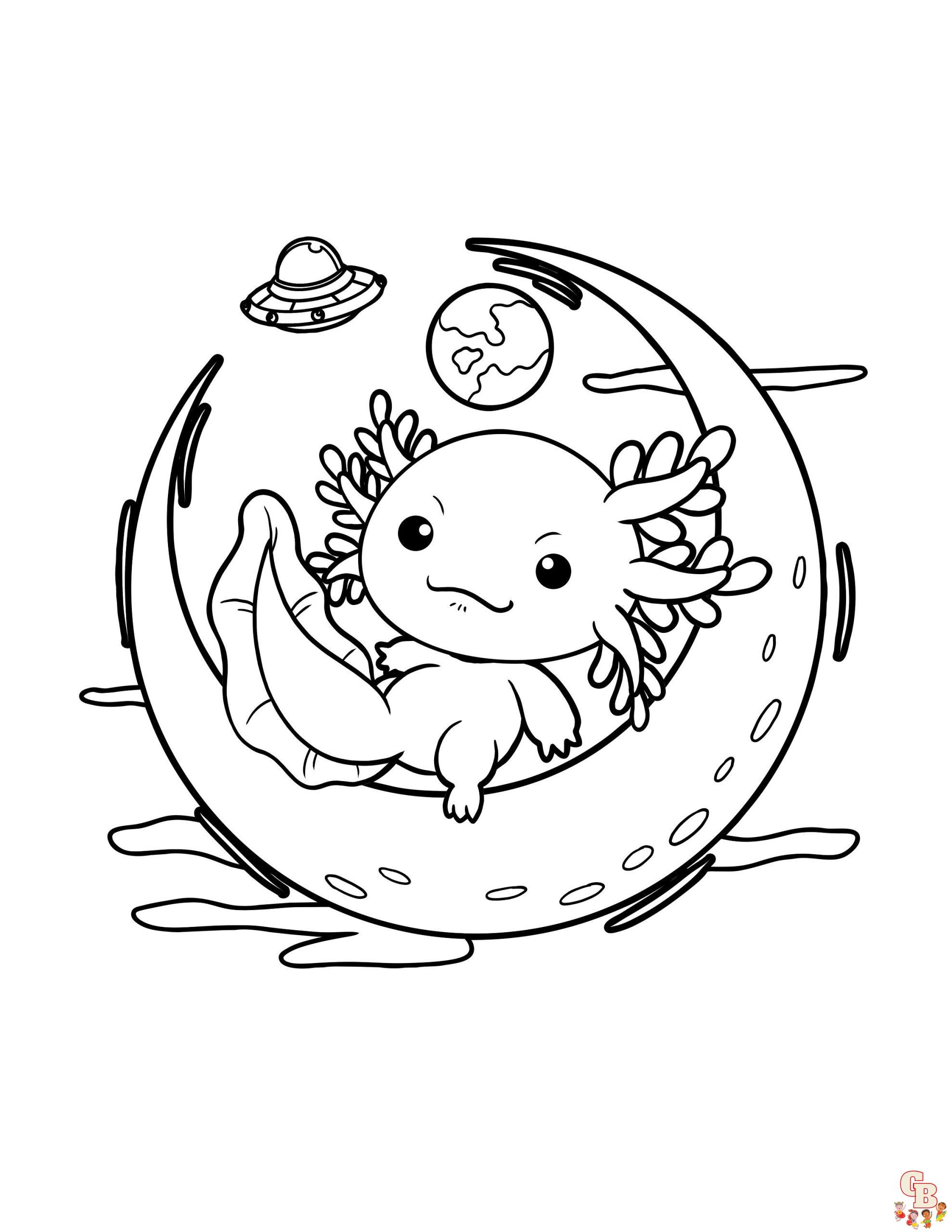 Printable Axolotl Coloring Pages For Kids GBcoloring 44 OFF