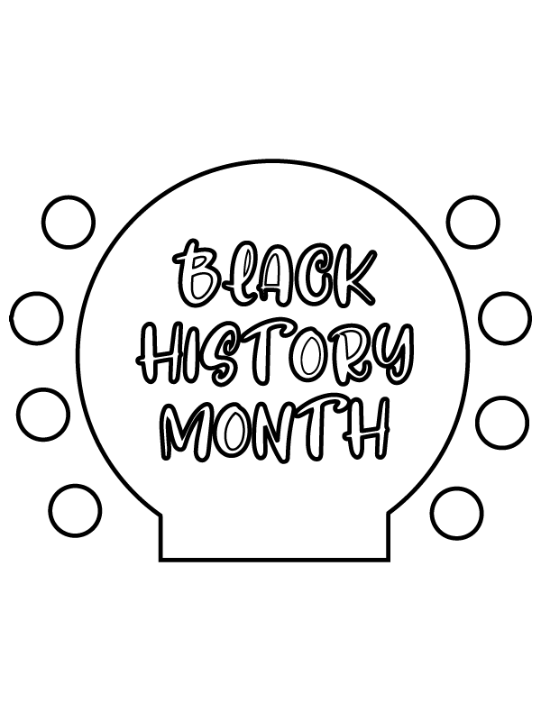 black history month crafts for toddlers printable