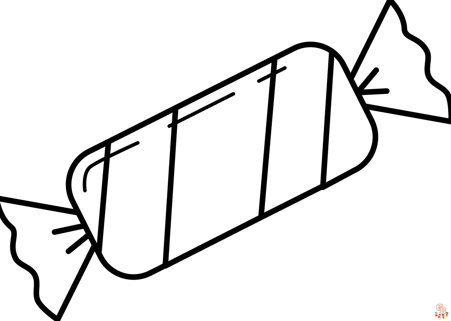 Candy Coloring Page
