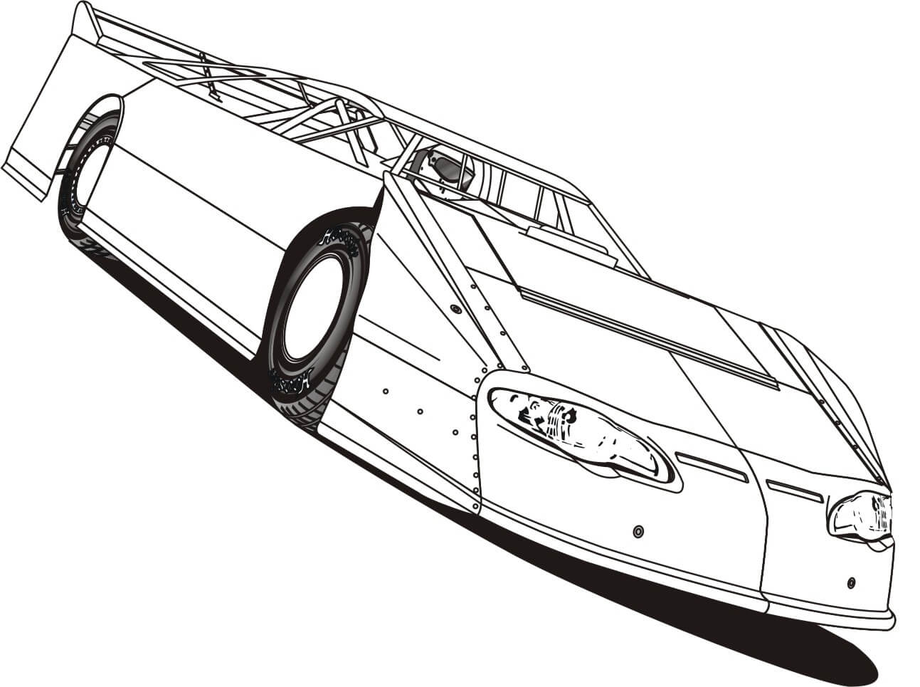 Printable Cars Coloring Pages