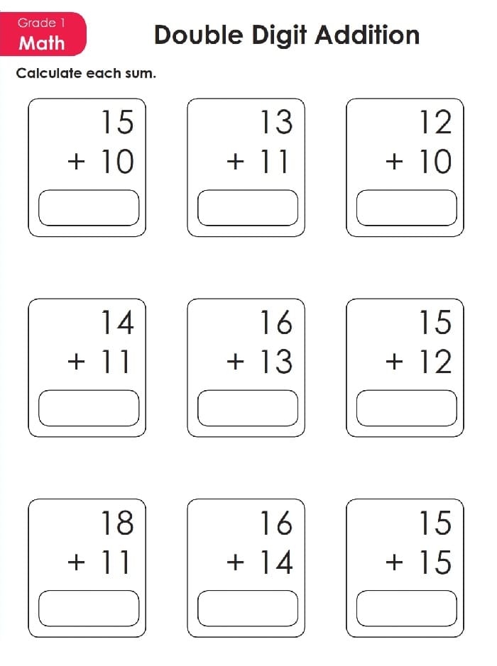 Printable CBSE Class 1 Maths Worksheet Free Download And Print For You