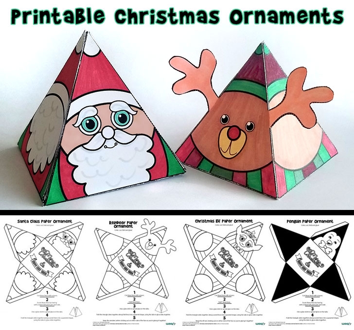 Printable Christmas Crafts For Toddlers
