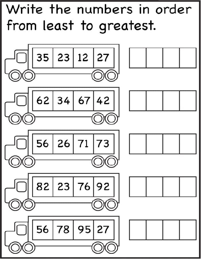 printable worksheet for class 1 maths