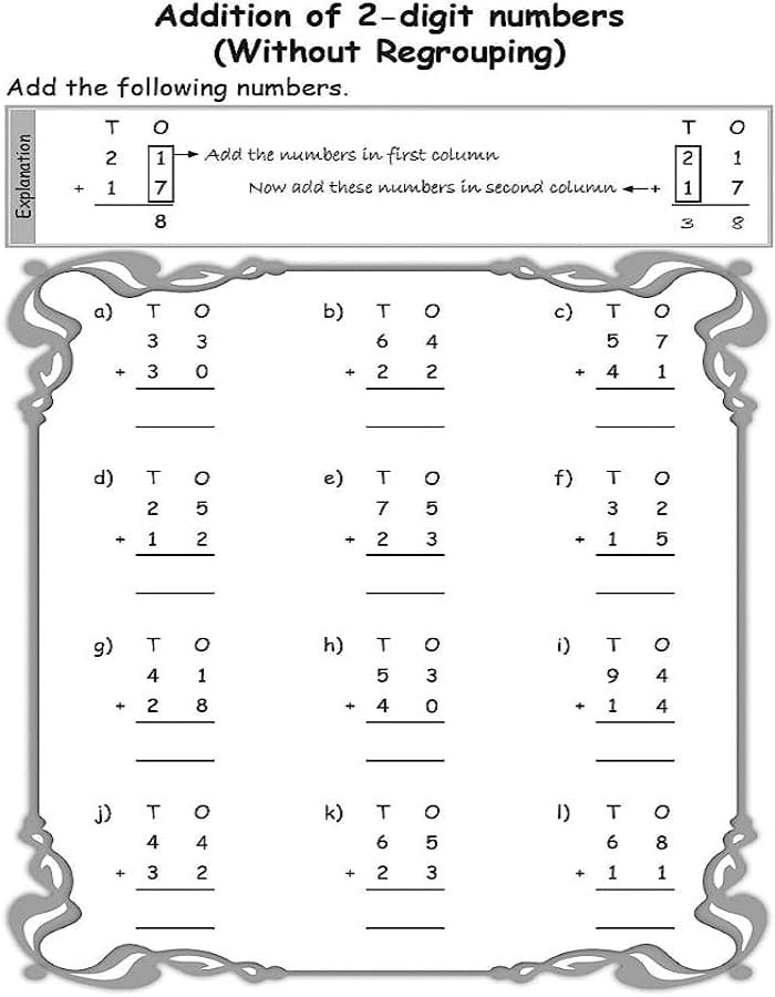 printable worksheets for class 2
