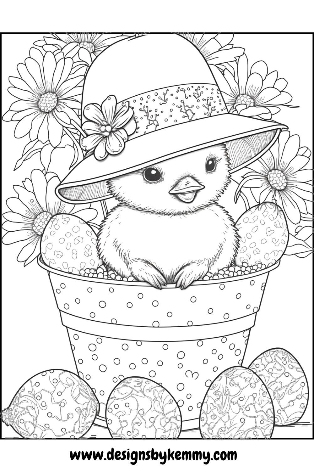simple easter crafts for adults printable