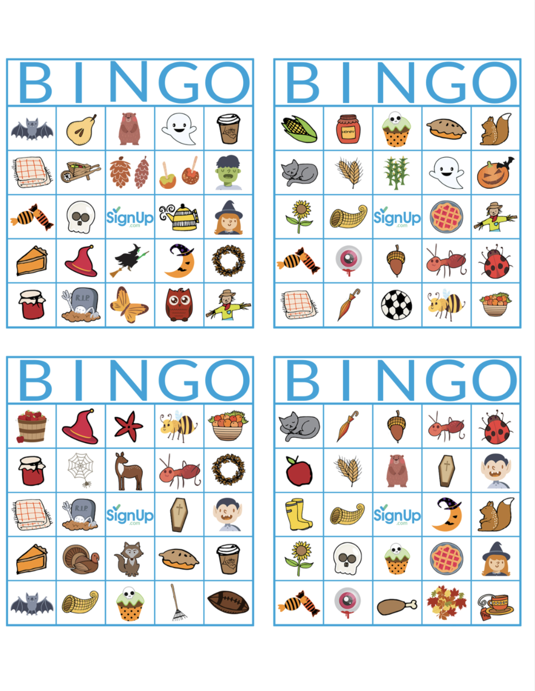 Printable Educational Bingo Game For Preschool Kids With Shapes 