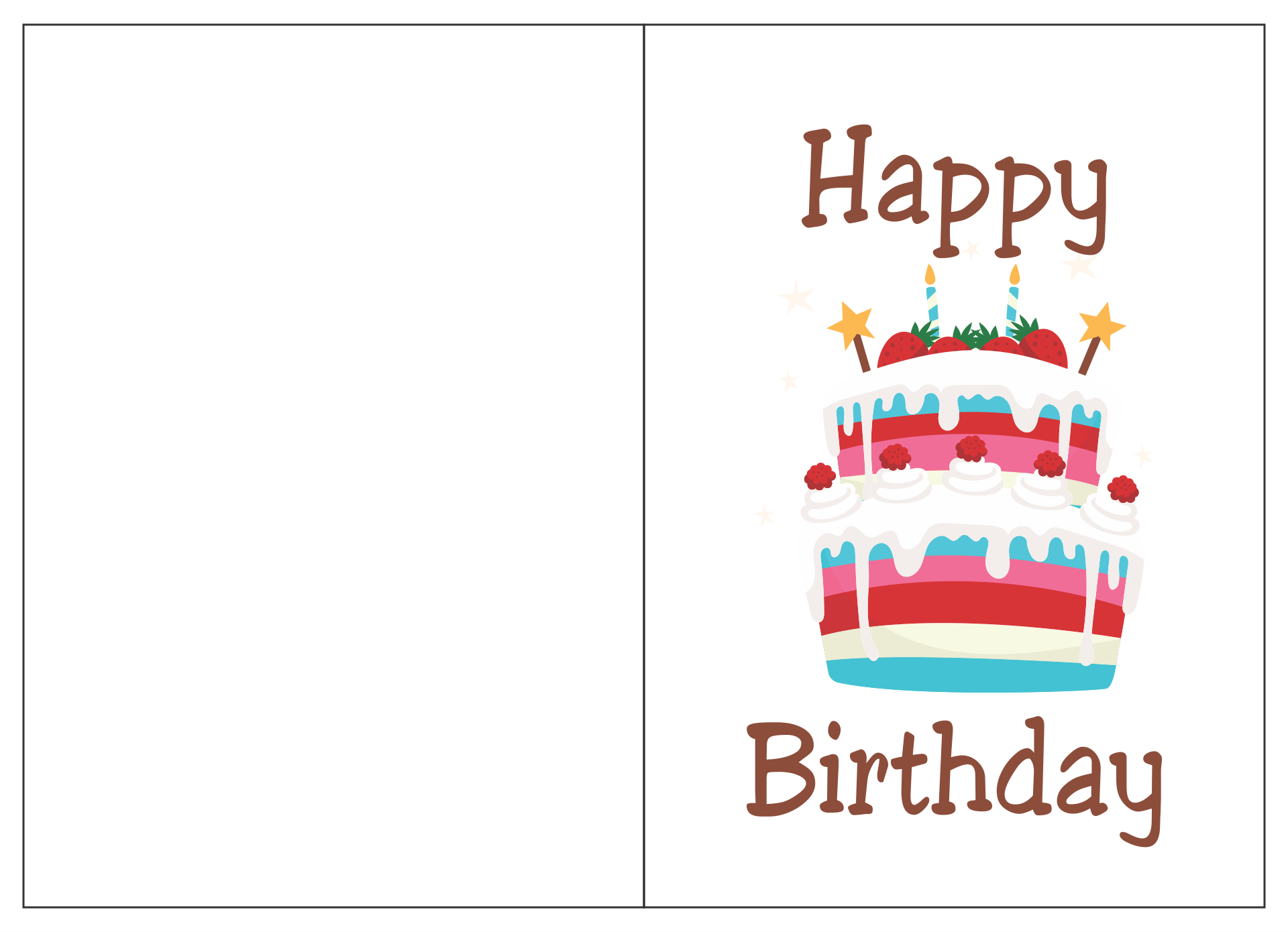 printable birthday card online free