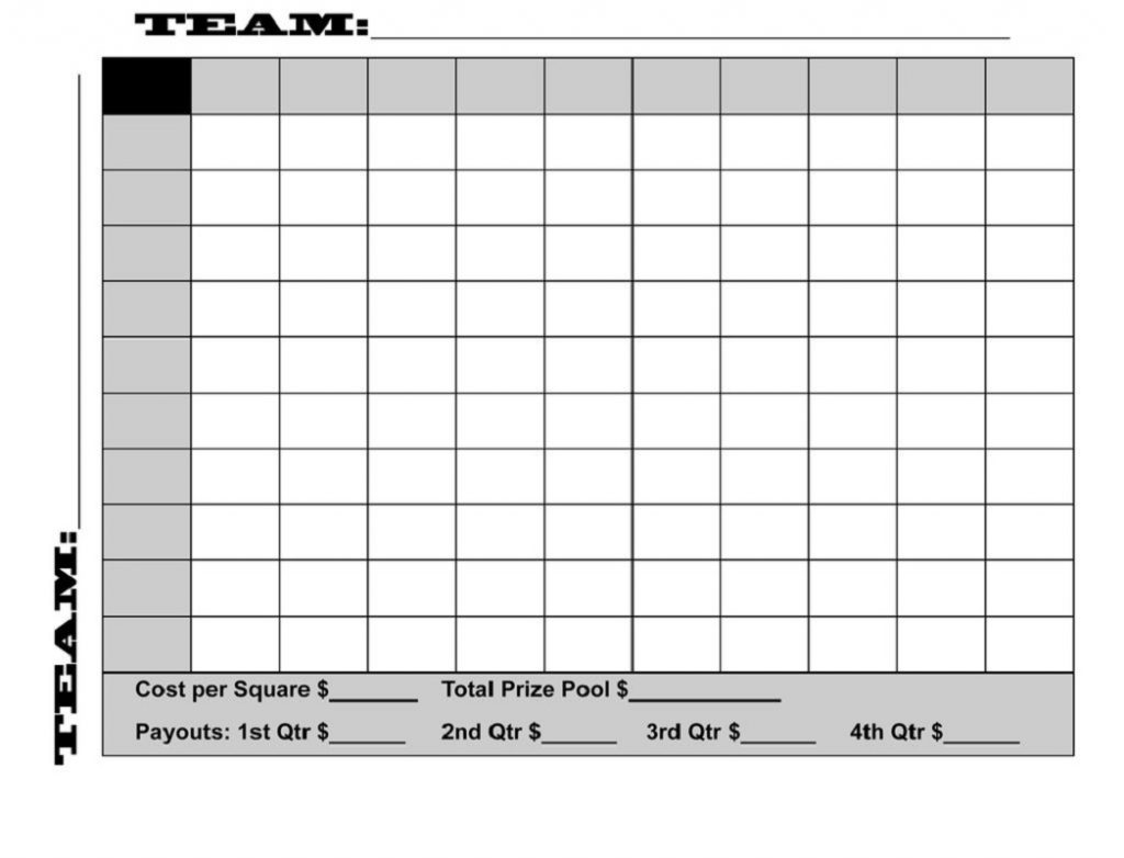 template free printable football squares pdf