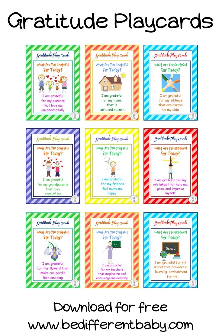 gratitude activities for kids printable